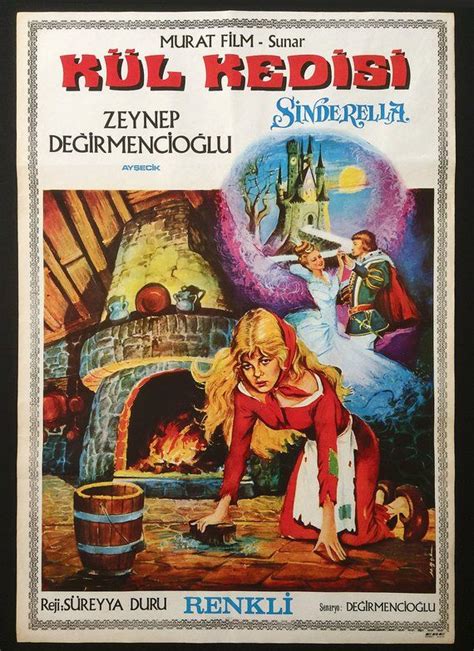 Fairy Tale Cinderella 1971 Vintage Original 1 Sheet Movie Fairy Tales