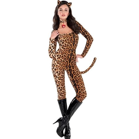 Leopard Catsuit Costume For Women Party City