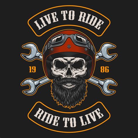 Skull Motorcycle Design