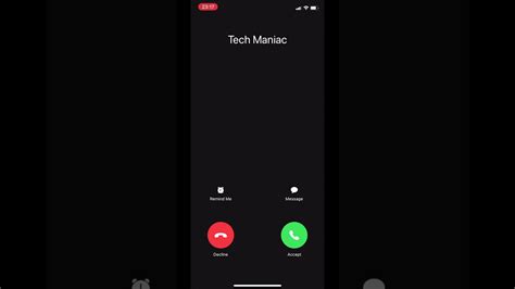 Iphone Incoming Call Screen Ios 14 Youtube