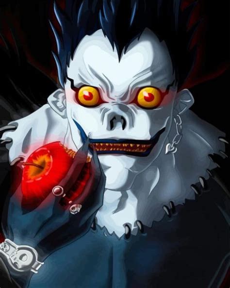 Ryuk Scary Character Paint By Numbers Canvas Paint By Numbers