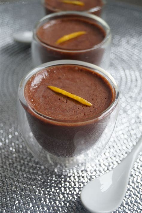 A simple way of making a chocolate mousse in just 15 minutes without egg. Vegan orange chocolate mousse | Chocolate orange ...