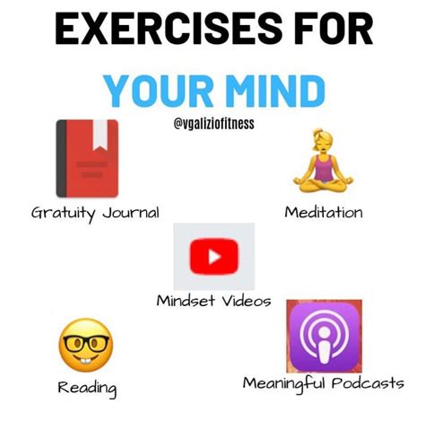 sometimes we get so focused on exercising our bodies that we forget that our minds need