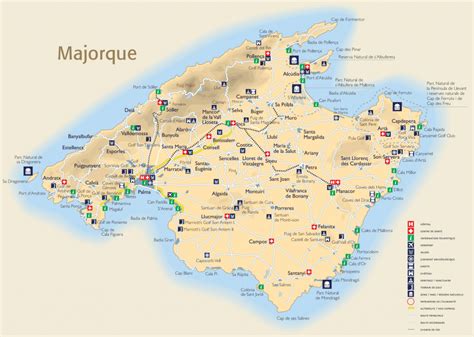 Palma De Majorque Voyage Carte Plan
