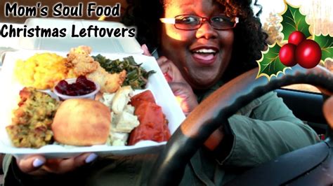 Join us as we create healthy versions of your favorite soul food recipes: Mom's Soul Food Christmas Dinner Leftovers Car Mukbang ...