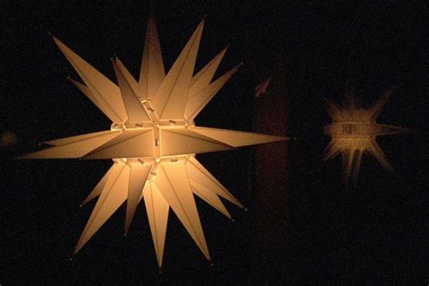 Moravian Star Star Night Light Star Of Bethlehem Moravian