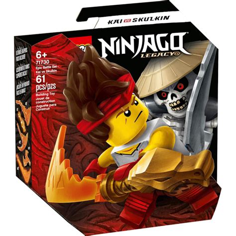 Lego Ninjago Sets 71730 Epic Battle Set Kai Vs Skulkin N