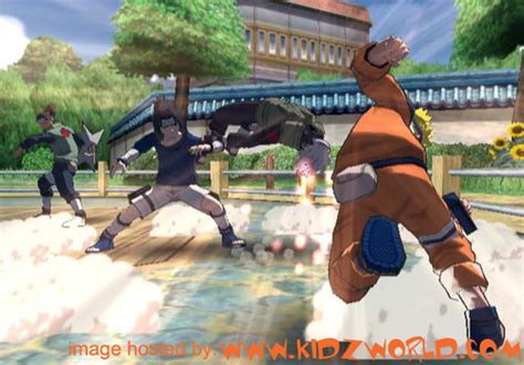 Naruto Clash Of Ninja 2 Preview Pictures Rayman Raving Rabbids Ninja Council 2 Gamecube