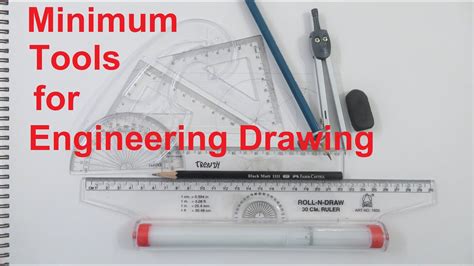 Tools For Engineering Drawing Youtube