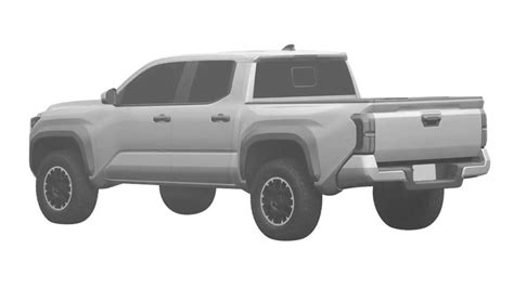 2024 Toyota Tacoma Revealed In New Patent Photos The Torque Report
