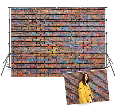 Graffiti Brick Wall Photography Portrait Backdrop For Picture In 2020