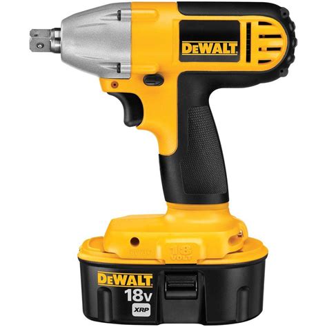 Dewalt 18 Volt Xrp Nicd Cordless 12 In Impact Wrench Kit With 2