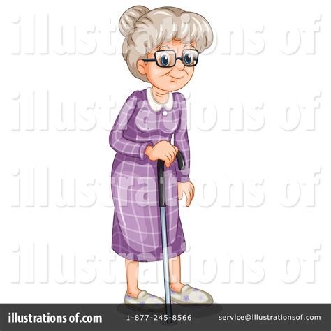 Senior Woman Clipart 1462215 Illustration By Graphics Rf