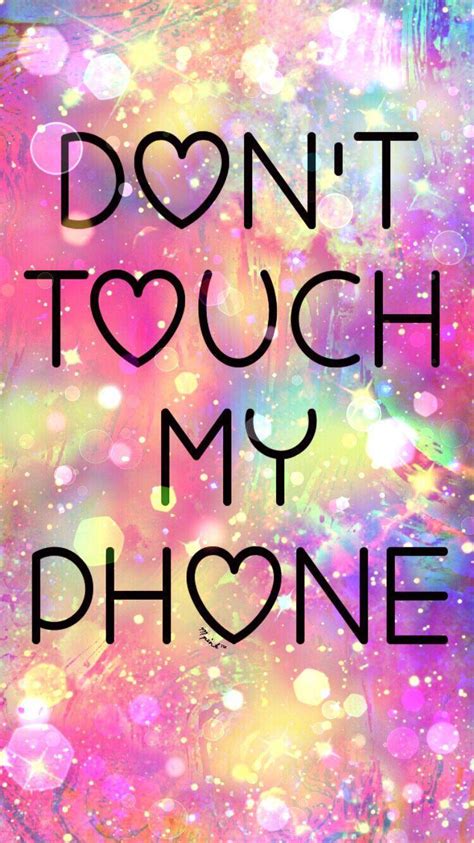 Dont Touch Wallpapers Wallpaper Cave