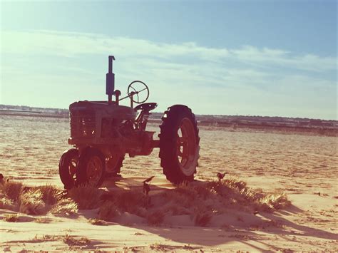 Free Images Landscape Sand Tractor Field Vehicle Soil