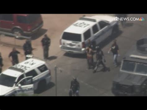 Suspect In Custody After Shooting Injuring Chandler Officers Before Hours Long Barricade