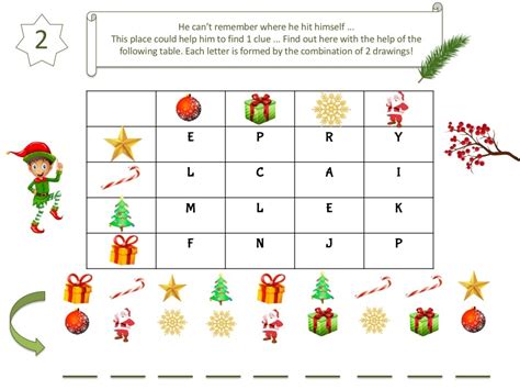 Older kids love using scavenger hunt clues to find their easter baskets on easter morning, christmas presents at christmas time or while planning their birthday party for their party with their friends. Christmas escape game set - Santa's list ! - Treasure hunt ...