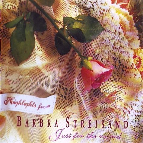 Highlights From Just For The Record Barbra Streisand Mp3 Buy Full