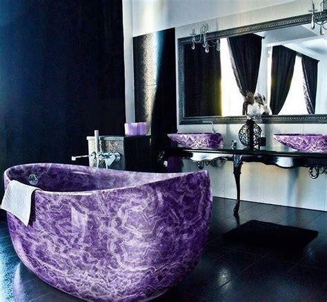 Amethyst Bath Tub Anyone 😍 😍 😍 Imagine Waking Up To This Purple