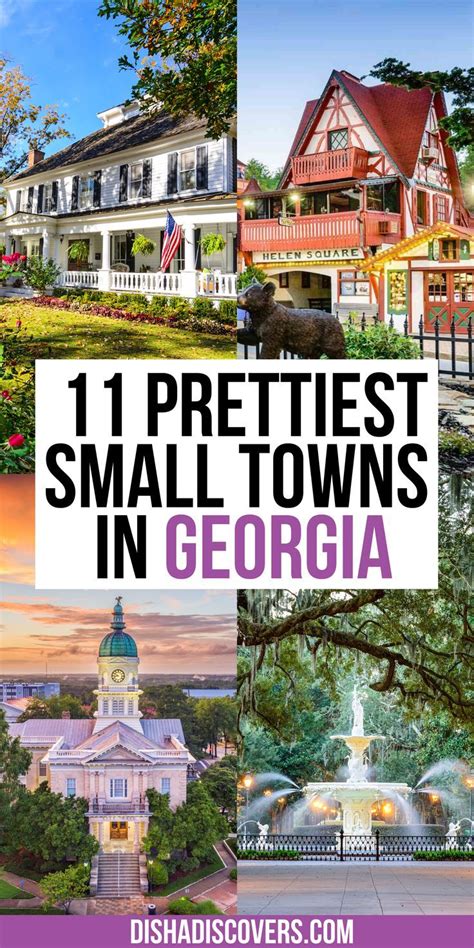 11 Prettiest Towns In Georgia For Your Next Getaway In 2021 Georgia