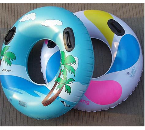 Colored Swim Ring Water Park Tubes Waterpark Tubes Inflatable Swim