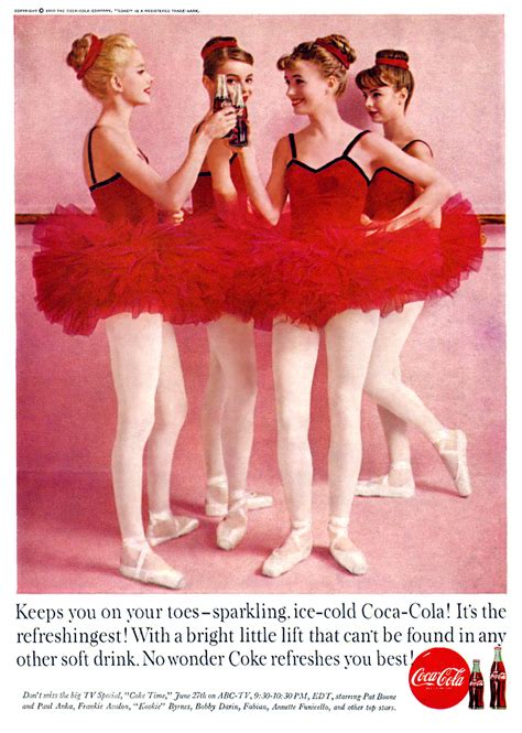 coca cola ad american girl june 1960
