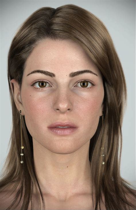 Wonderful Woman Realistic 3d Art By Luc Begin Zbrushtuts Portrait