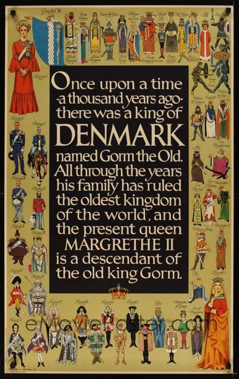 Shop affordable wall art to hang in dorms, bedrooms, offices, or anywhere blank walls aren't welcome. Gorm the Old | Denmark, Old king, Travel posters