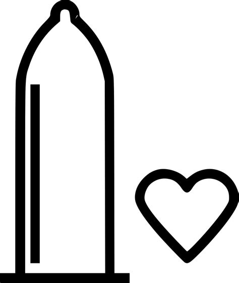 Condom Protection Safe Sex Heart Svg Png Icon Free Download 492729