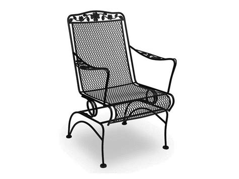 2022 Latest Wrought Iron Patio Rocking Chairs