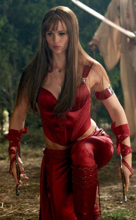 N°13 Jennifer Garner As Elektra Natchios Elektra By Rob Bowman