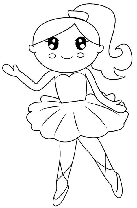 Desenho De Bailarina Para Colorir Imprimir E Moldes Artesanato Pdmrea