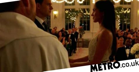 Meghan Markle Wedding Dress Shown In Suits Season 7 Double Finale