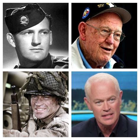 Band Of Brothers Actors And Real Life Heroes Photo