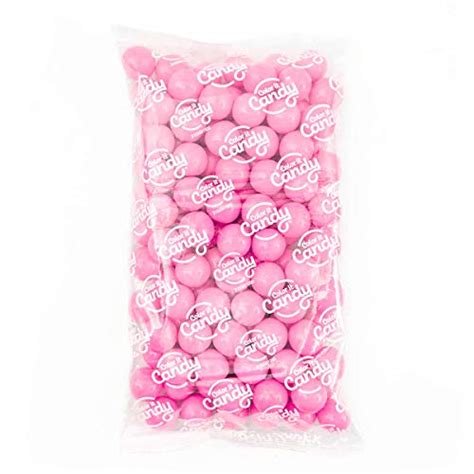 Color It Candy Light Pink 1 Inch Gumballs 2 Lb Bag Perfect For Table