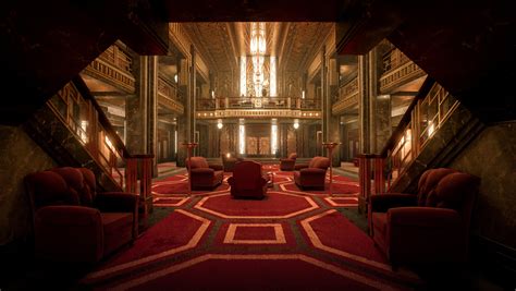 Ue4 Hotel Cortez From American Horror Story — Polycount