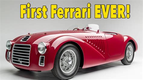 Top 300 First Ferrari Ever Made