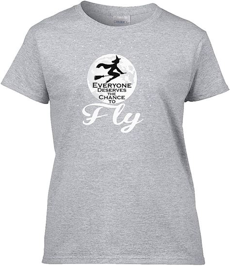 Womens Everyone Deserves The Chance To Fly T Shirt Clothing