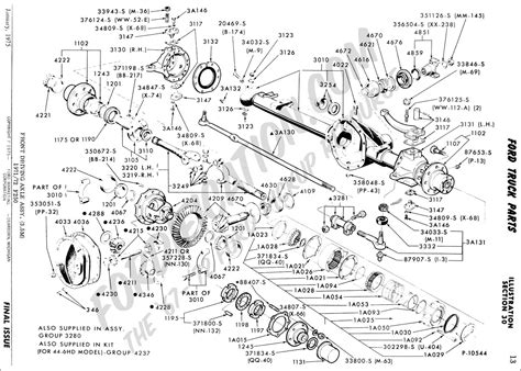 Ford F250 Front Axle Parts Diagram