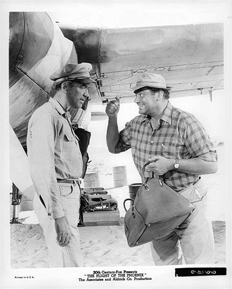 With james stewart, richard attenborough, peter finch, hardy krüger. Sixties | James Stewart and Ernest Borgnine in The Flight ...
