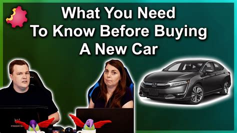 What You Need To Know Before Buying A New Car YouTube