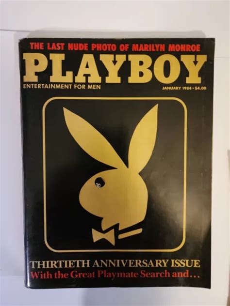 1984 JANUARY PLAYBOY Magazine Penny Baker CF THIRTIETH Anniversary