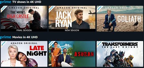 Finding appropriate psychological thrillers on amazon prime is actually harder. Full List of Amazon Prime Video 4K UHD Movies to Watch in ...