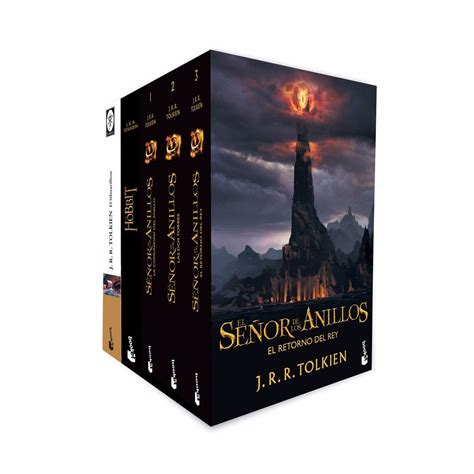 5 Libros Jrr Tolkien Señor De Los Anillos 100 Originales 1800