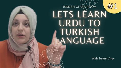 Lets Learn Turkish Language With Me Greetings And Counting Urdu To