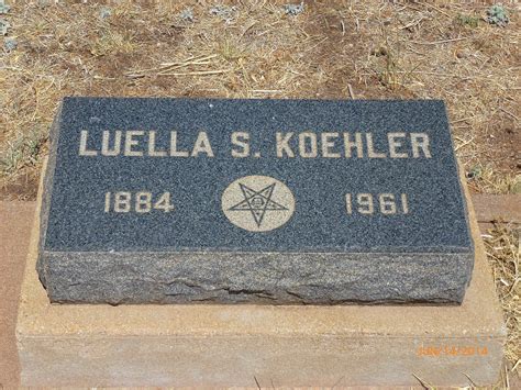 Luella S Van Horn Koehler 1884 1961 Find A Grave Memorial