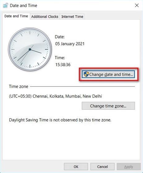 How To Change Time And Date In Windows 10 Manually Beebom
