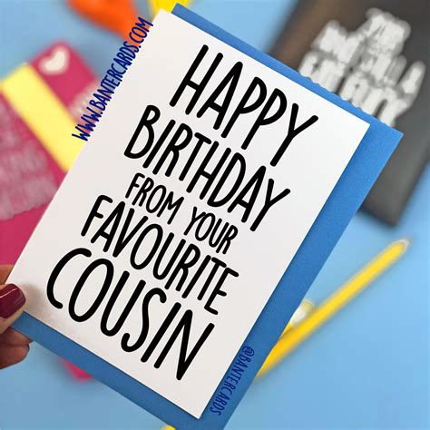 Cousin Birthday Cards
