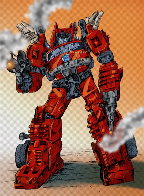 Transformers G1 Inferno By Clu Art On Deviantart