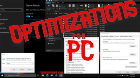 How To Optimize Windows 10 For Gaming And Best Performance🔧 Youtube